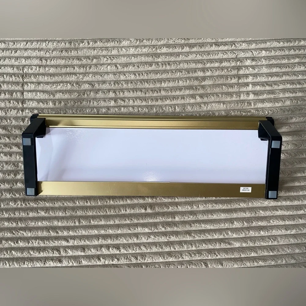 🖊️ Quartet Gold Desk Dry Erase Board ✨ Sleek & Stylish Workspace Must-Have!